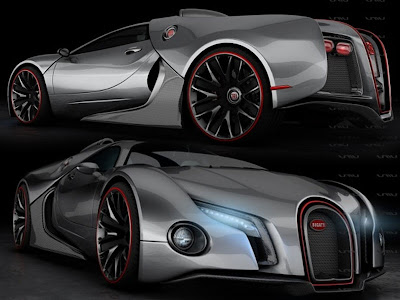 New 
Super 2010 Renaissance Bugatti Sports Cars Concept-5 