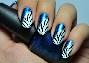 Red Hair and Black Nail Polish: Zebra Swimsuit!