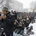 Umat Islam di Moscow Terpaksa Solat Dalam Kesejukan