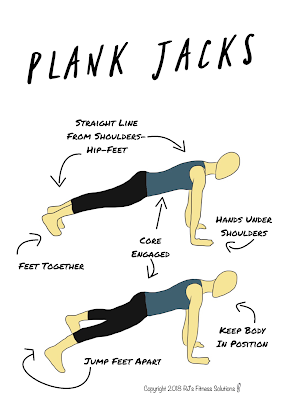 Plank Jacks How To Exercise