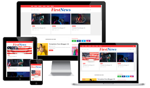 First News Themes Blogger Template