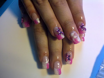 Glamorous And Beautiful Nail Art For Special Occasion 2010