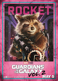 Marvel's Guardians of the Galaxy Vol. 2 Character Movie Poster Set - Rocket Raccoon