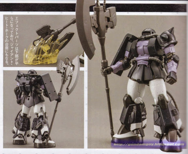 HG 1/144 Zaku II Black Tri-Star High Mobility Type