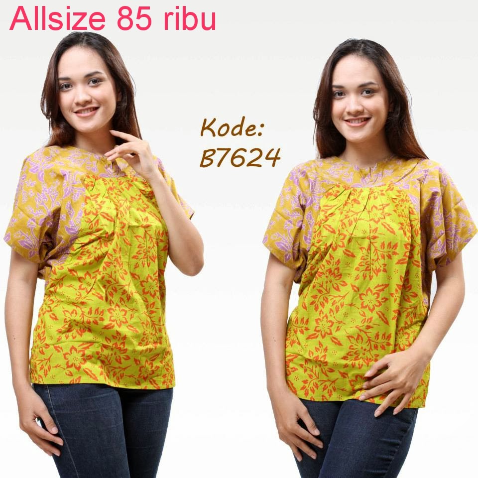  Model  Atasan  Baju  Batik Model  Baju  Batik