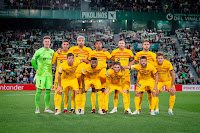 F. C. BARCELONA. Temporada 2022-23. Ter Stegen, Ferran Torres, Ronald Araújo, Jules Koundé, Lewandowski, Eric García. Sergi Roberto, Ansu Fati, Gavi, Jordi Alba y Marcos Alonso. ELCHE C. F. 0 🆚 F. C. BARCELONA 4 Sábado 01/04/2023, 21.00 horas. Campeonato de Liga de 1ª División, jornada 27. Elche, estadio Martínez Valero: 27.559 espectadores. GOLES: ⚽0-1: 20’, Lewandowski. ⚽0-2: 56’, Ansu Fati. ⚽0-3: 66’, Lewandowski. ⚽0-4: 70’, Ferran Torres.