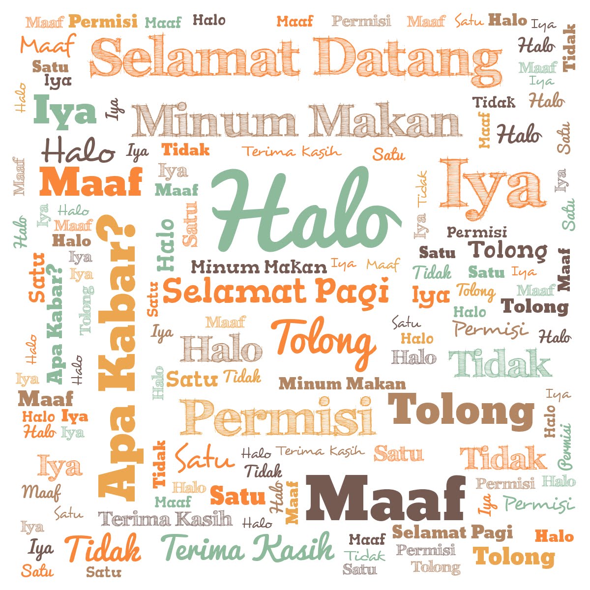 The Language  Bahasa Indonesia 