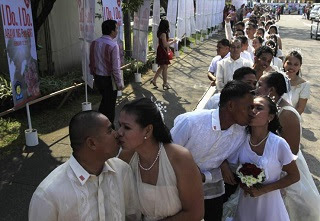 Pernikahan Massal Di Filipina
