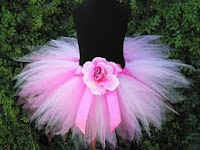 designer short pink tutu