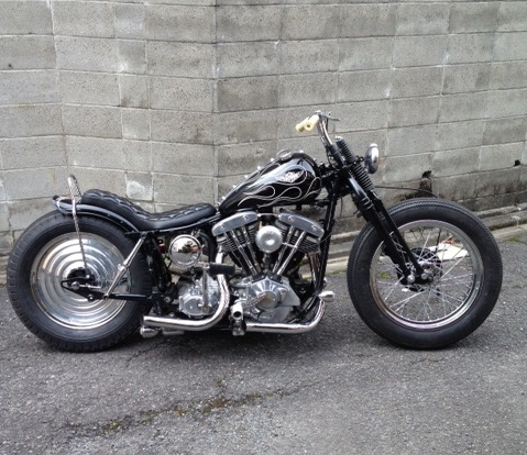 Harley Davidson Shovelhead 1977 By Luck Motorcycles