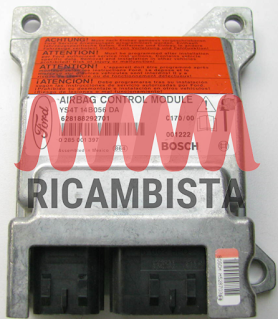 0285001397 Ford Focus centralina airbag YS4T-14B056-DA Bosch