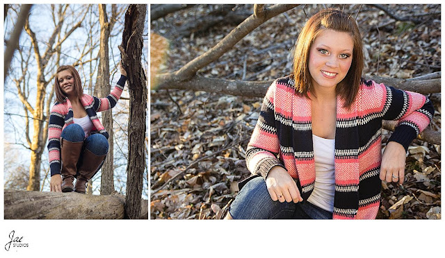 Lynchburg Outdoor Winter Portrait Session White Tulle