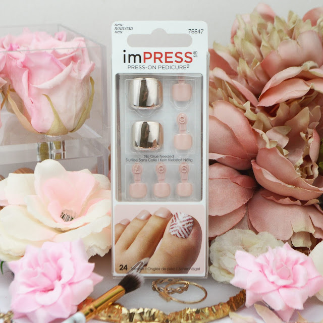 Making Toes [Slightly] More Tolerable | Kiss imPRESS Press-On Pedicures, Lovelaughslipstick Blog