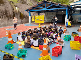 Maio Amarelo em Teresópolis - educação no trânsito