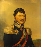 Portrait of Vasily T. Denisov by George Dawe - Portrait Paintings from Hermitage Museum