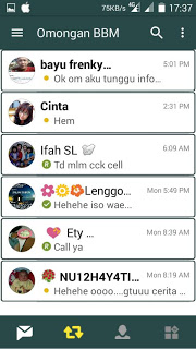 BBM MOD Tema Ijo V3.0.0.18 Apk