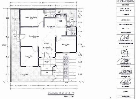 denah rumah sederhana 3 kamar tidur denah rumah sederhana 3 kamar 