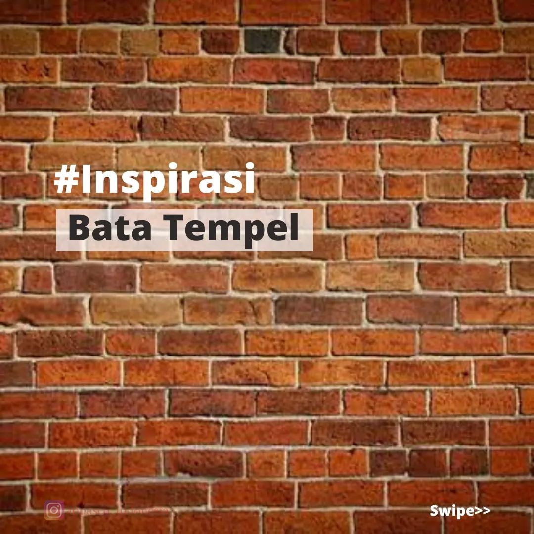 Inspirasi Bata Tempel
