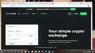 www.changelly.com step-by-step account sign-up