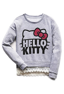Jaket Model Terbaru Hello Kitty Untuk Anak Perempuan