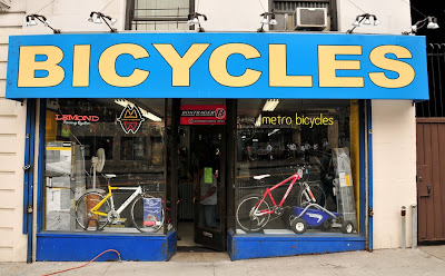 Bicycle Shop on Image Of Bicycle Shop In New York City