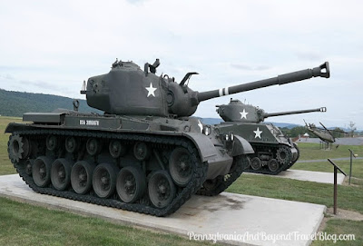 M46 Patton Tank at Fort Indiantown Gap in Pennsylvania