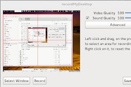 Create Video Screencasts Using Recordmydesktop