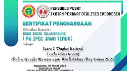 RS Iskak Tulungagung Peringati Hari Ginjal Sedunia Bersama Pasien Hemodialis