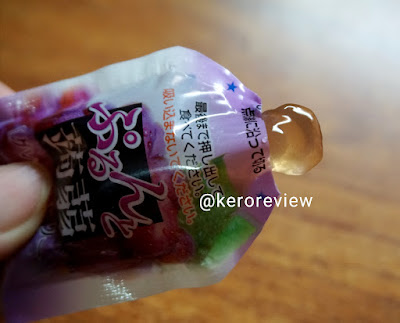 รีวิว โอริฮิโระ ขนมเยลลี่ผสมบุกรสแอปเปิ้ลและองุ่น (CR) Review Pouch Apple and Grape Konjac Jelly, Orihiro Brand.