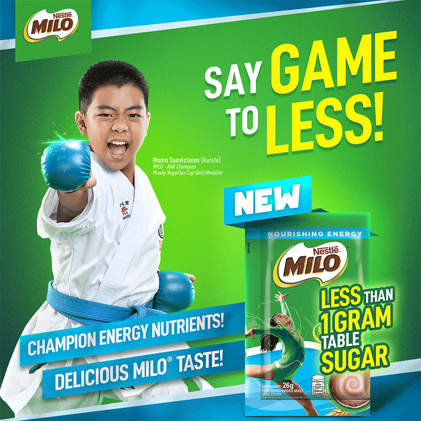 MILO® Less Than 1 Gram Table Sugar,Press Release, Milo, Food