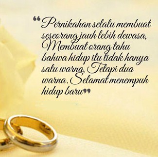  Kata  Mutiara Pernikahan  yang Sakral dan Indah