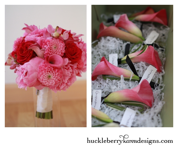 You can get all sorts of spring flowers in pink peonies ranunculus 