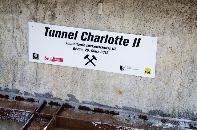 Baustelle Startschacht für die Tunnelbohrmaschine Baulogistikfläche für den Lückenschluss U5, Rathausstraße 19, 10178 Berlin, 10.06.2015