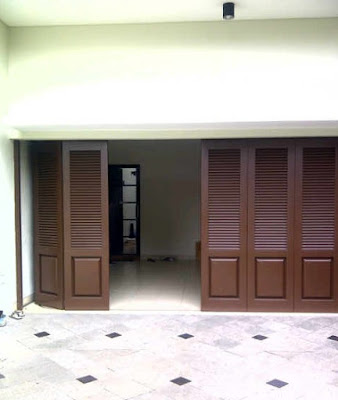 model pintu garasi sliding minimalis terbaru