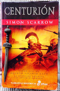 Portada del libro Centurión, de Simon Scarrow