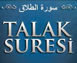 65. sure talak suresi