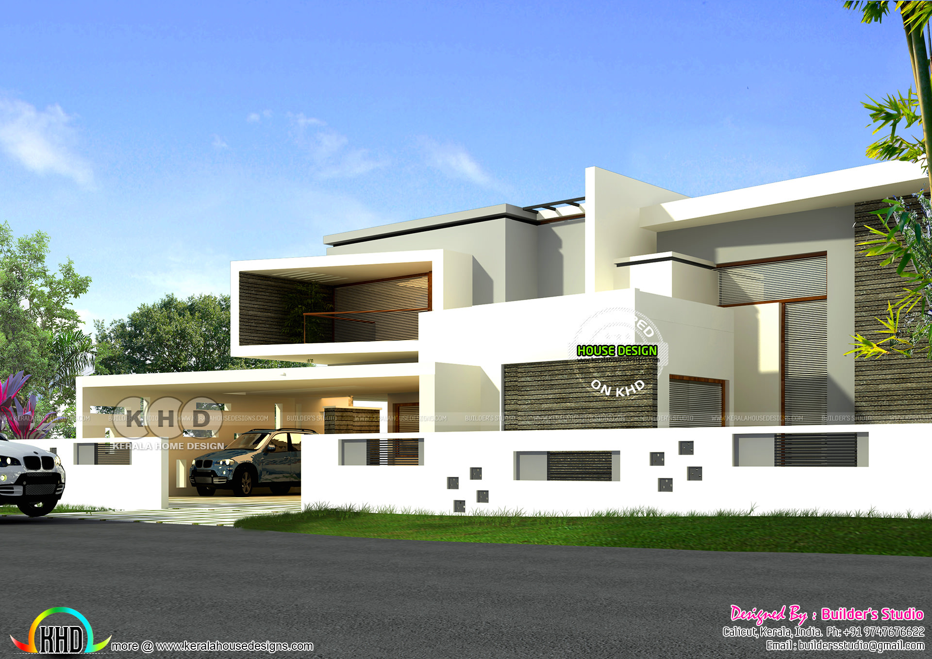 Ultra modern 4 bedroom 3000 sq ft home Kerala home 