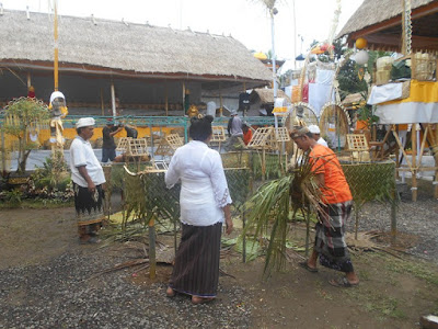 Karya Maligia Lajur di Geriya Manuaba Kaler Kauh Bangli