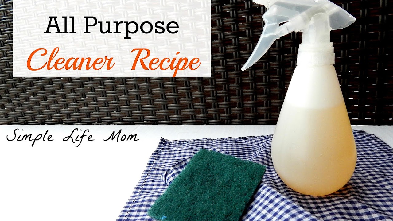 All Purpose Natural Cleaner Recipe