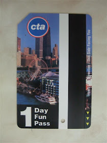 cta 1 day fun pass, chicago, train, bus pass