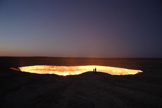 Wah! Ada Gerbang Neraka Di Turkmenistan [ www.BlogApaAja.com ]