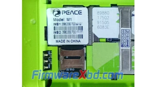 Peace M1 Flash File Download