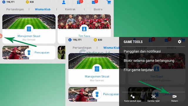 Gambar 2 Cara Merekam Layar HP Samsung Tanpa Aplikasi