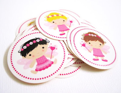 Adorable Fairy Stickers by Adorebynat