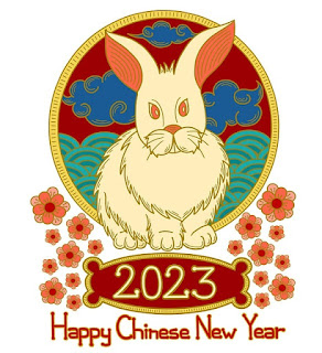 Gong Xi Fa Cai! May the Year of the Rabbit bring you lots of good luck and health, prosperity and love.