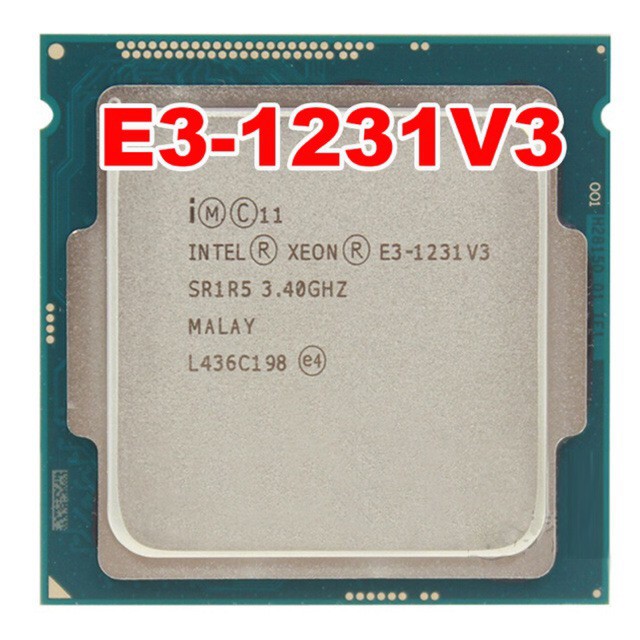 CPU Intel Xeon E3-1231v3