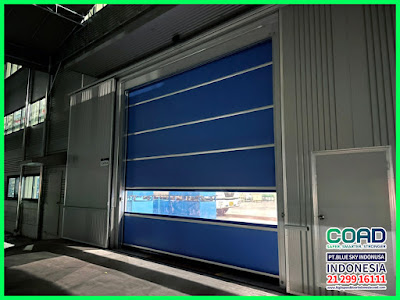 Pintu High Speed Door, COAD, COAD High Speed Door, Automatic Door, Rapid Door, Shutter Door, Jual High Speed Door, Jual Rapid Door, Jual Shutter Door, Jual Automatic Door, Harga High Speed Door, Harga Rapid Door, Pintu Otomatis Industrial, Pintu Otomatis, Pintu Gudang, Pintu Pabrik