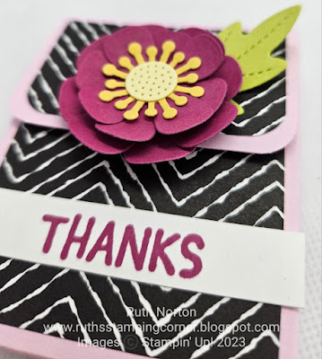 stampin up, paper florist, everyday thanks