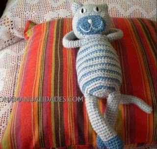 PATRON GRATIS GATO AMIGURUMI 36