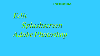 cara membuat splashscreen anime di photoshop